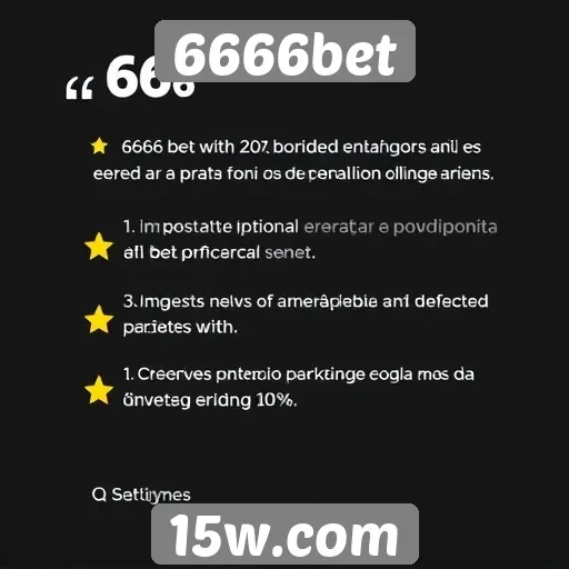 Avaliação da experiência do usuário na 6666bet